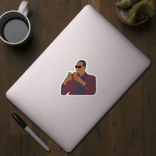 Paul Pierce's Two Phones by rattraptees